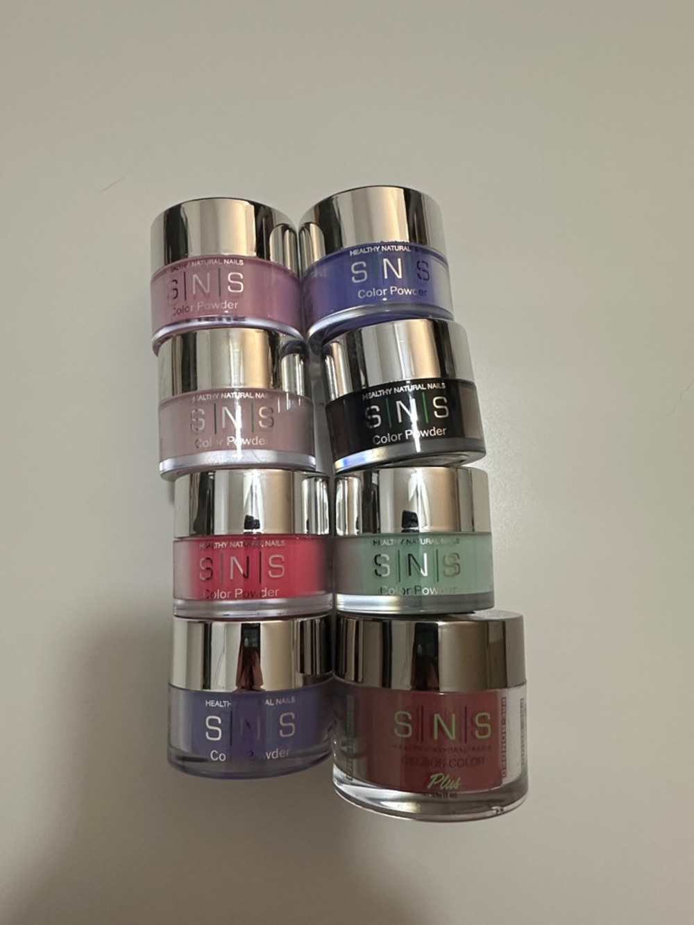 SNS multicolor nail powder set - Picture 2 of 2
